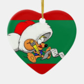 Weihnachtsmäuse mit List Ornament (Vorne)