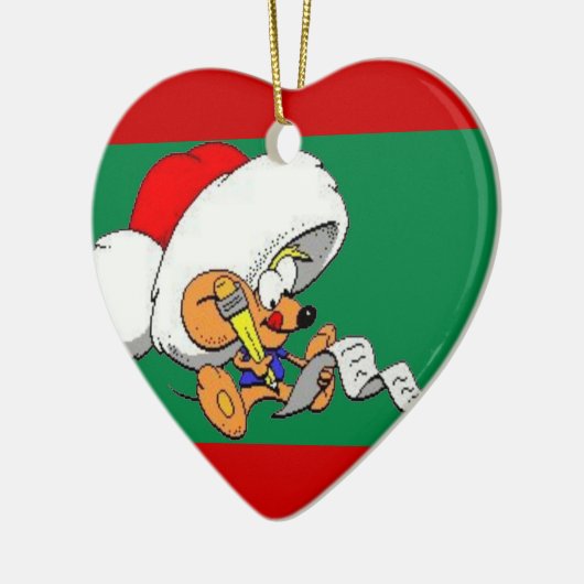 Weihnachtsmäuse mit List Ornament (Links)