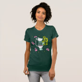 Weihnachtsmäuse mit Präsentation Illustration T-Shirt (Vorne ganz)