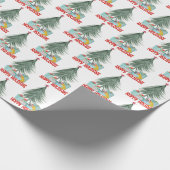 Weihnachtsmäuse mit Weihnachtsgeschenken Geschenkpapier (Ecke)