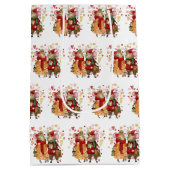 Weihnachtsmäuse Mittlere Geschenktüte (Rückseite)