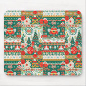 Weihnachtsmäuse Mousepad (Vorne)
