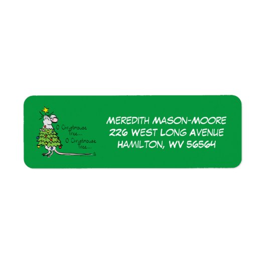 Weihnachtsmäuse Niedlich Funny Holiday (Vorne)