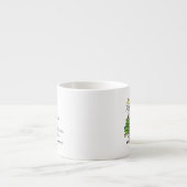 Weihnachtsmäuse Niedlich Funny Holiday Espressotasse (Vorderseite)