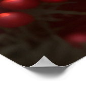 Weihnachtsmäuse-Poster Poster (Ecke)