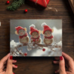 Weihnachtsmäuse Postkarte<br><div class="desc">Dieses Design wurde durch digitale Kunst erstellt, es kann personalisiert werden, indem Sie auf die Schaltfläche Anpassen klicken und das Foto, die Farbe ändern, einen Namen, Initialen oder Ihre Lieblingswörter hinzufügen. Kontaktieren Sie mich unter colorflowcreations@gmail.com , wenn Sie dieses Design für ein anderes Produkt haben möchten. Weitere Kreationen finden Sie...</div>