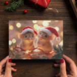 Weihnachtsmäuse Postkarte<br><div class="desc">Dieses Design wurde durch digitale Kunst erstellt, es kann personalisiert werden, indem Sie auf die Schaltfläche Anpassen klicken und das Foto, die Farbe ändern, einen Namen, Initialen oder Ihre Lieblingswörter hinzufügen. Kontaktieren Sie mich unter colorflowcreations@gmail.com , wenn Sie dieses Design für ein anderes Produkt haben möchten. Weitere Kreationen finden Sie...</div>