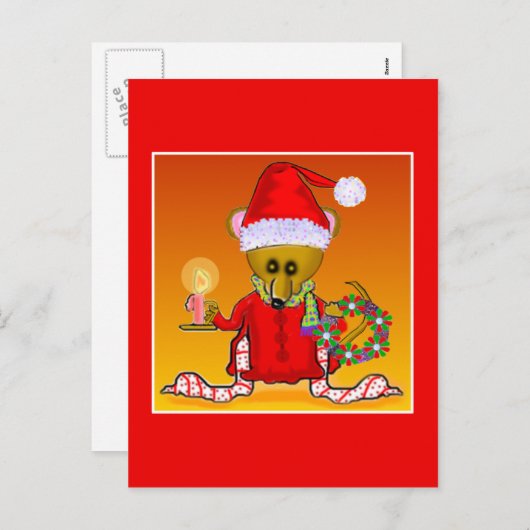 Weihnachtsmäuse Postkarten (Vorne/Hinten)