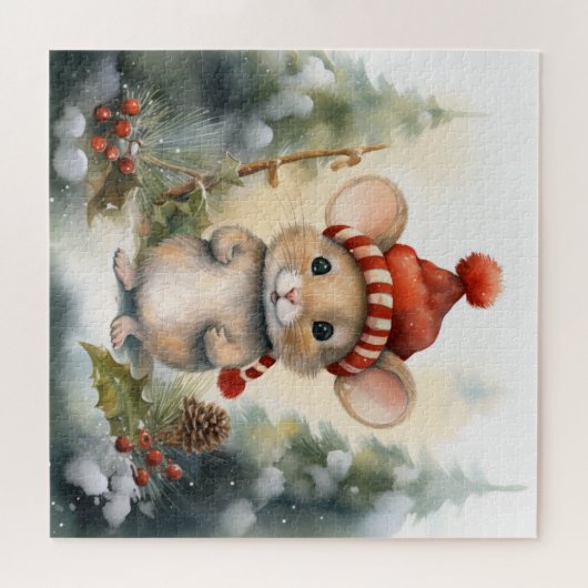 Weihnachtsmäuse Puzzle (Horizontal)