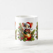 Weihnachtsmäuse-Tasse Kaffeetasse (Mittel)