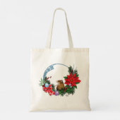 Weihnachtsmäuse Tragetasche (Rückseite)