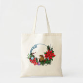 Weihnachtsmäuse Tragetasche (Vorne)