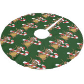 Weihnachtsmäuse Weihnachtsbaumrock Polyester Weihnachtsbaumdecke (Schrägansicht)