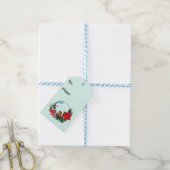 Weihnachtsmäuse Wreath Geschenkanhänger (Mit Garn)
