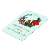 Weihnachtsmäuse Wreath Magnet (Linke Seite)