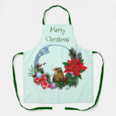Weihnachtsmäuse Wreath Schürze (Vorderseite)