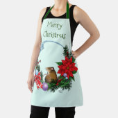 Weihnachtsmäuse Wreath Schürze (InSitu)