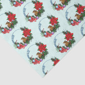 Weihnachtsmäuse Wreath Seidenpapier (Ausschnitt)