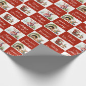 Weihnachtsmäusendesign Geschenkpapier (Ecke)