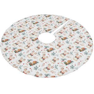 Weihnachtsmäusenrock Polyester Weihnachtsbaumdecke