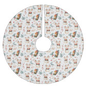 Weihnachtsmäusenrock Polyester Weihnachtsbaumdecke (Vorderseite)