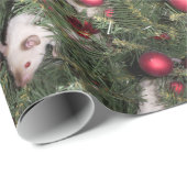 WeihnachtsmäusePackpapier - großer Druck Geschenkpapier (Rolleneckpunkt)