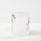 Weihnachtsmäusezuckerstange Mattglastasse (Mittel)