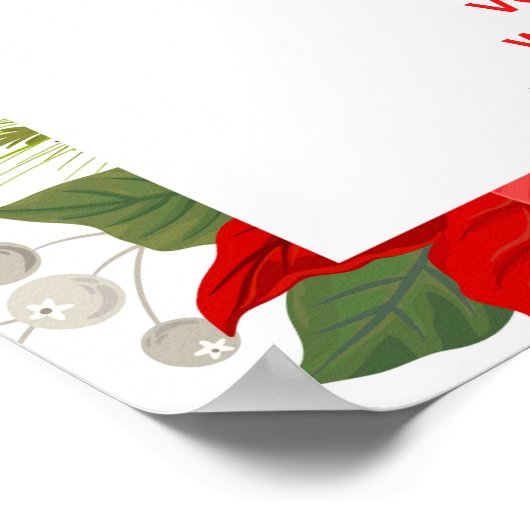 Weihnachtsmeditation a-z poster (Ecke)