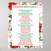 Weihnachtsmeditation a-z poster (Vorne)