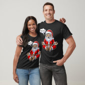 Weihnachtsmeditation mit Santa T-Shirt (Unisex)