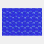 Weihnachtsmeerkreaturen Geschenkpapier Set (Vorderseite 2)