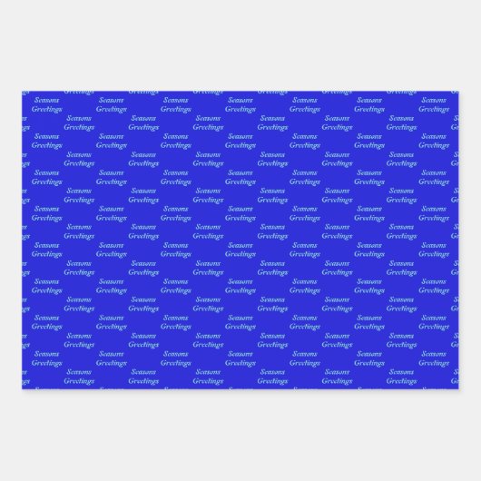 Weihnachtsmeerkreaturen Geschenkpapier Set (Vorderseite 2)