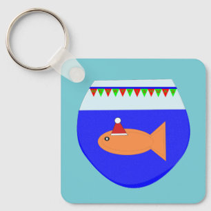 Weihnachtsmeerkreaturen Schlüsselanhänger