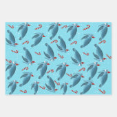 Weihnachtsmeerschildkröte Geschenkpapier Set (Vorderseite 2)