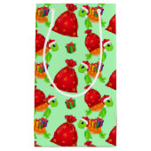 Weihnachtsmeerschildkröte Kleine Geschenktüte (Vorderseite)