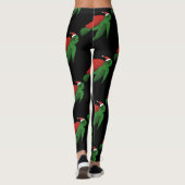 Weihnachtsmeerschildkröte Leggings (Rückseite)
