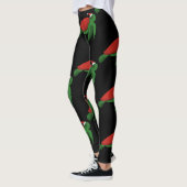 Weihnachtsmeerschildkröte Leggings (Links)