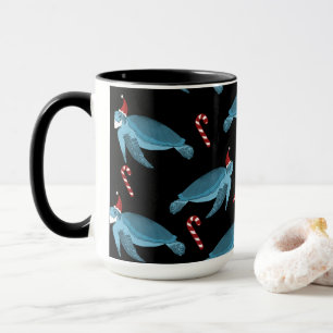 Weihnachtsmeerschildkröte Tasse