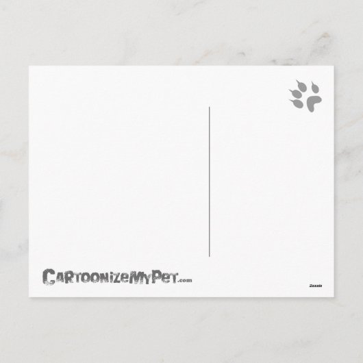 Weihnachtsmeerschweinchen (glattes Haar) Feiertagspostkarte (Rückseite)