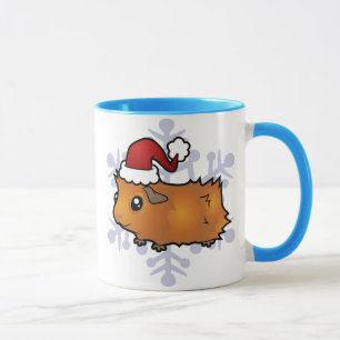 Weihnachtsmeerschweinchen (schäbig) tasse