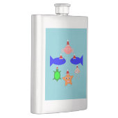 Weihnachtsmeerwesen Flachmann (Rechts)