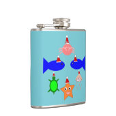 Weihnachtsmeerwesen Flachmann (Rechts)