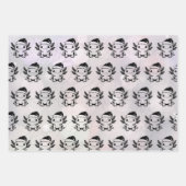 Weihnachtsmeerwesen Geschenkpapier Set (Vorderseite 2)