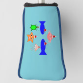 Weihnachtsmeerwesen Golf Headcover (Rotieren 90)