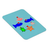 Weihnachtsmeerwesen Magnet (Rechte Seite)