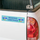 Weihnachtsmeerwesen Personalisiert Autoaufkleber (Auf Lkw)