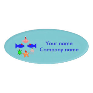Weihnachtsmeerwesen Personalisiert Namenschild