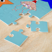 Weihnachtsmeerwesen Personalisiert Puzzle (Seite)