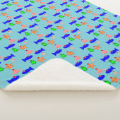 Weihnachtsmeerwesen Sherpadecke (3/4)