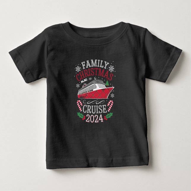 Weihnachtsmeisterschaft 2024 - Matching Outfit Baby T-shirt (Vorderseite)